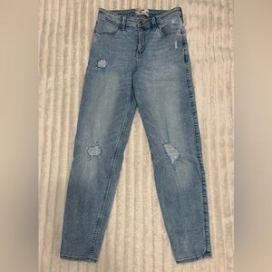 Abercrombie Kids High Rise Mini Mom Jean • Size 15/16